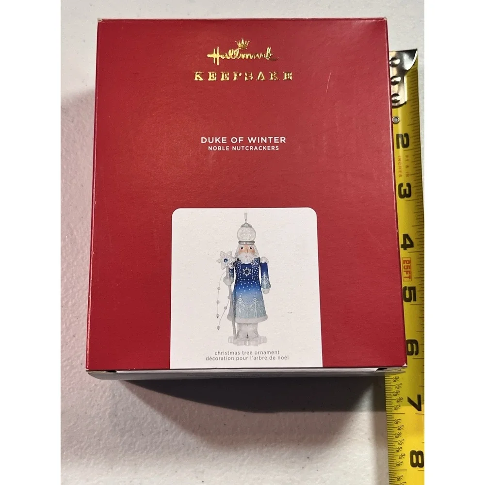 2021 Hallmark Keepsake‎ DUKE OF WINTER-NOBILE HUTCRACKERS NIB